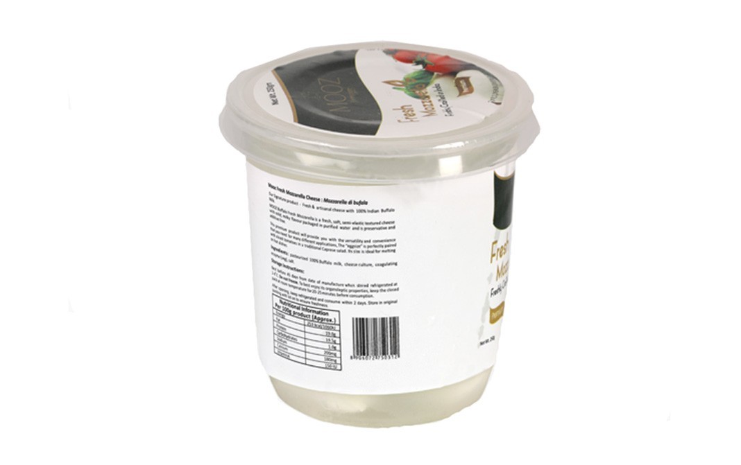 Mooz Fresh Mozzarella Cheese    Tub  250 grams